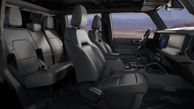 2025 Bronco®  Big Bend® Interior view